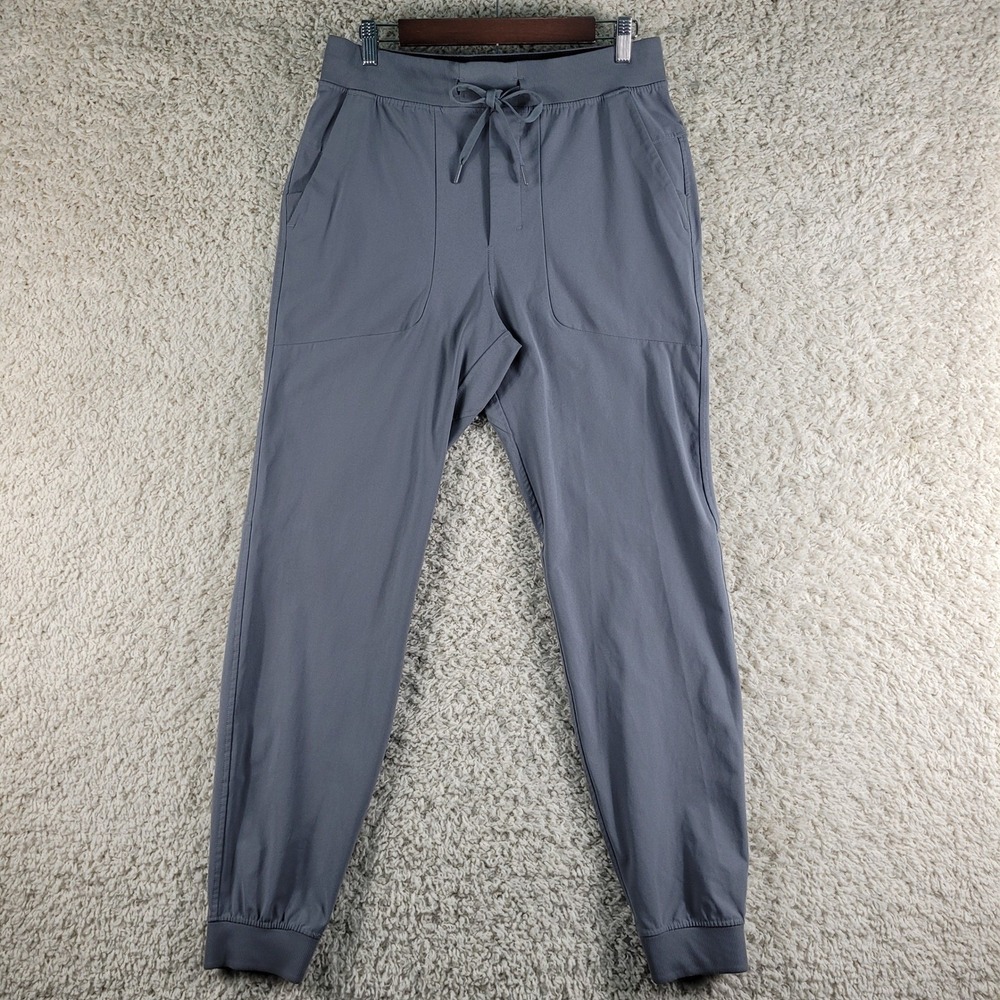 Lululemon ABC Jogger Mens 31x32 Grey Excellent Tapered Drawstring Athletic Pants